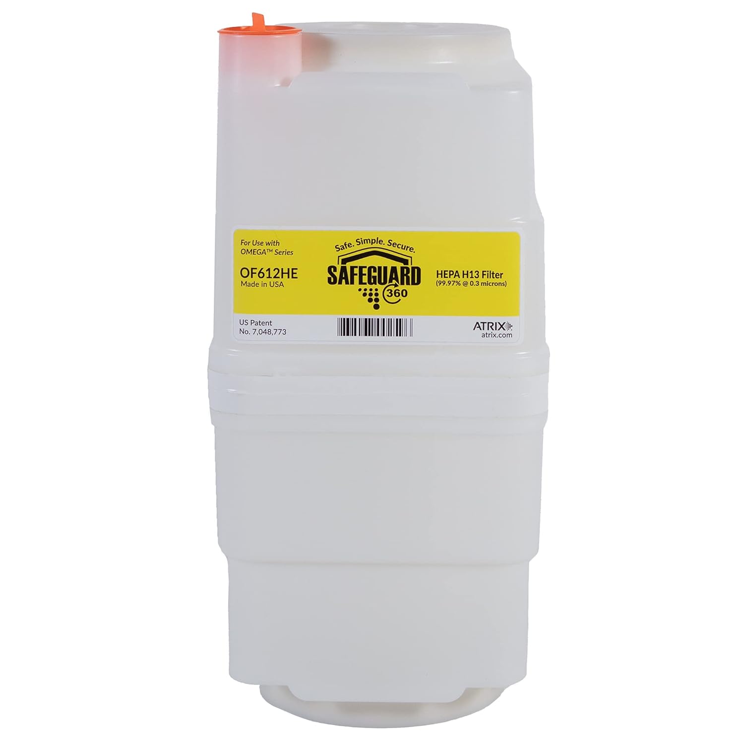 Atrix OF612HE HEPA Filter for Omega Series, 1-Gallon