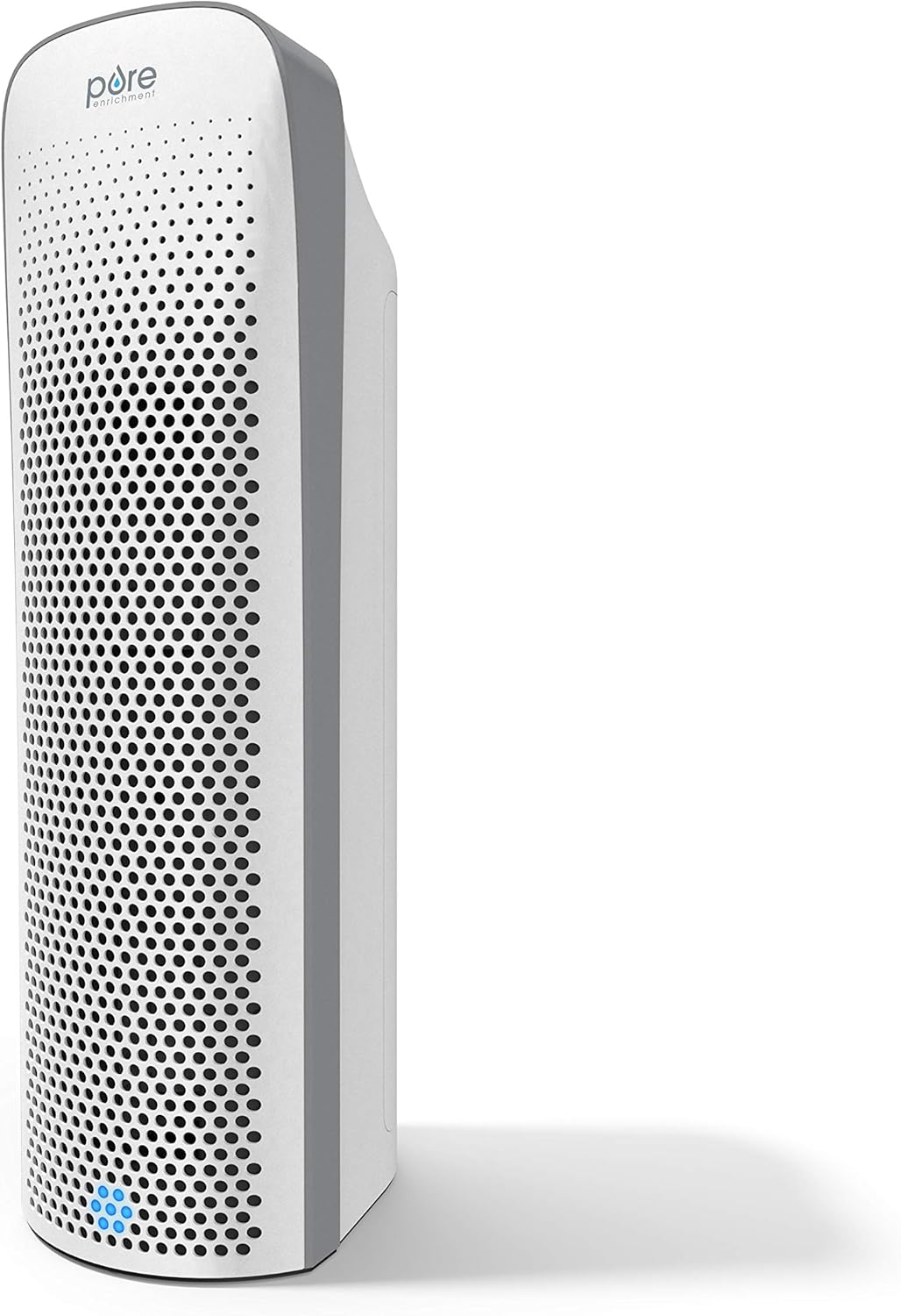 Pure Enrichment PureZone Elite True HEPA Large Room Tower Air Purifier with Air Quality Monitor, 4 Stage Filtration and UV-C Light, Helps Destroy Bacteria, Smoke, Pollen & Dust (White)
