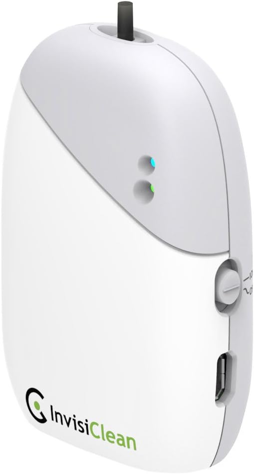 Portable Air Purifier for Travel | Wearable Around the Neck, Necklace Ionizer | Travel Air Purifier for use on Airplane | Negative Ion Generator Filters Odors, Dust, & Allergens | Rechargeable Battery