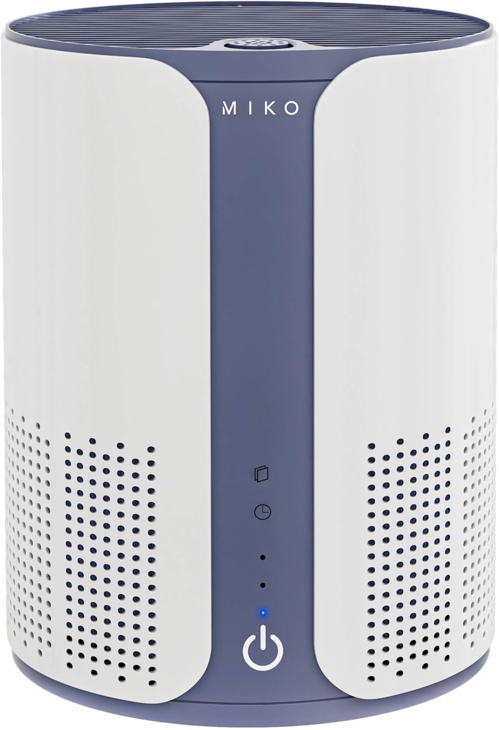 Miko Air Purifier for Home Air Filtration Efficiency, Multiple Speeds, Quiet, H11 True HEPA Filter Removes 99.97% of Hair, Fur, Dust, Bacteria, Viruses, Mold, Pollen, Allergens, Odor, 400 Sqft (Renewed)