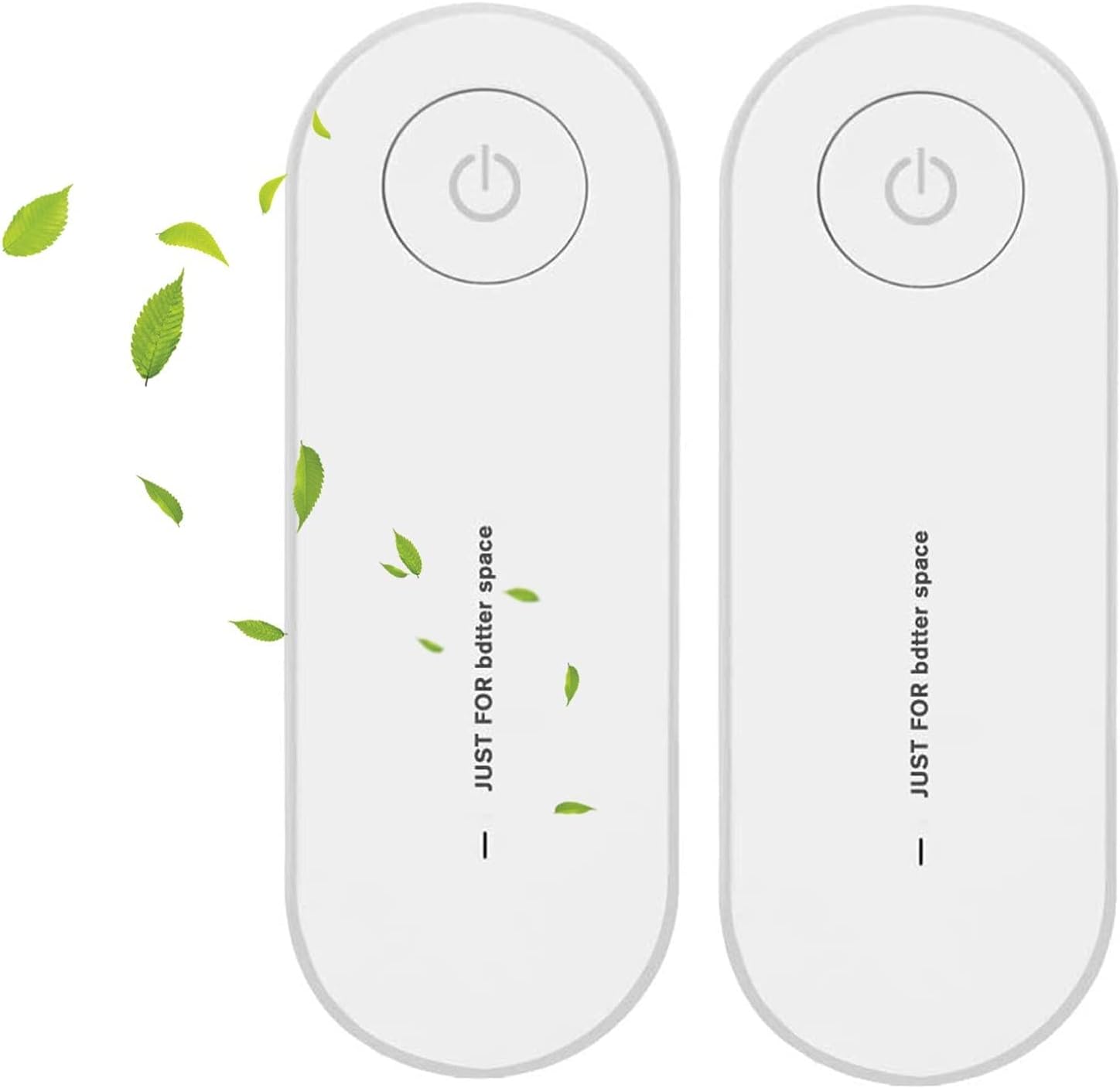 Pure Air - 2 Units- Plug-in Air Purifier,Mini Portable Air Purifier for Home & More Suitable for Bedrooms, Toilets, Living Room,bathrooms,closets,hotel,pet room