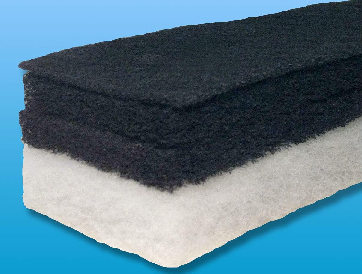 Charcoal Purifan Replacement Filter, PAF-DOC, Twice the charcoal for extra clean Air Black & White