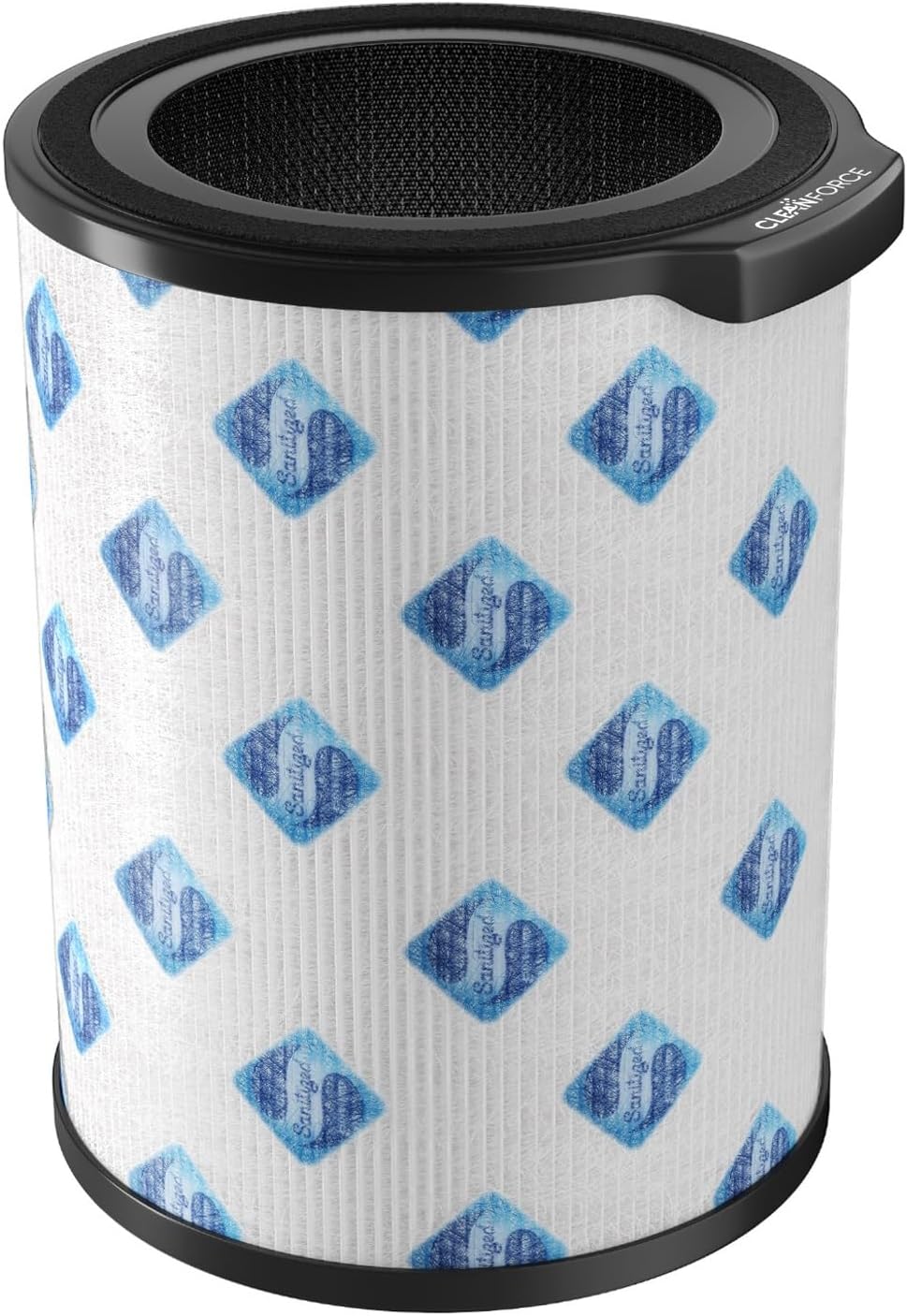 Genuine CleanForce AllerSync MaxPure H13 True HEPA Sanitized Air Filter for Rainbow Series, filters Dust, Somke, Pollen, Lint, Allergens, Pet Hair Dander and Odors