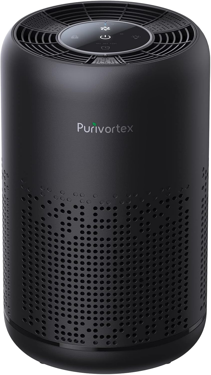 HEPA Air Purifier for Bedroom – Filters Smoke Dander Hair Odors - Portable with Fragrance Sponge - Sleep Mode and Speed Control - AC300 (Black)