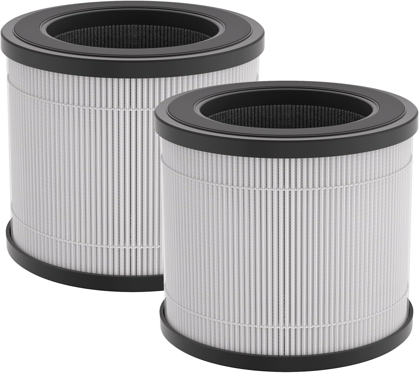 FULMINARE PU-P05 Air Purifier Replacement (2 Pack) Quiet Air Cleaner Filtering Out 99.97% 0.01 Microns, Smoke, Particles