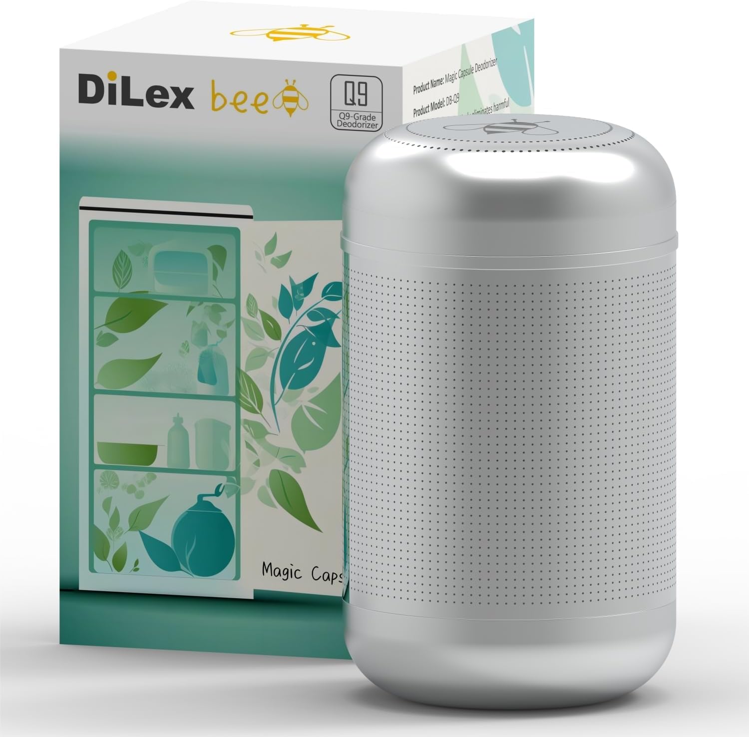 Magic Capsule-2026 NEW Upgrade-Refrigerator Deodorizer, Lasts for 10 Years, Odor Eliminator, Fridge Deodorizer, Beats Baking Soda and Bamboo Charcoal Air Purifying Bags