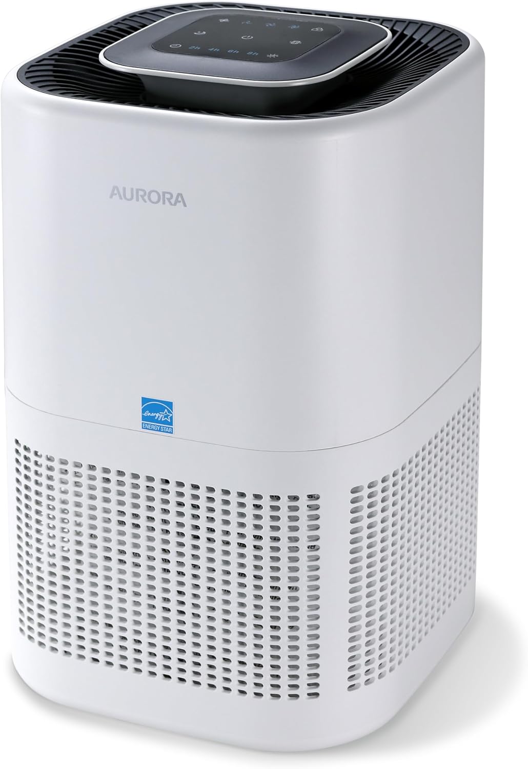 Aurora AR100W Air Purifier for Mold, Smoke, Dust, Odors, Pollen, Allergens, and Germs with 3-Stage Purification, Covers Up to 1,100 ft², Energy Star certified, White
