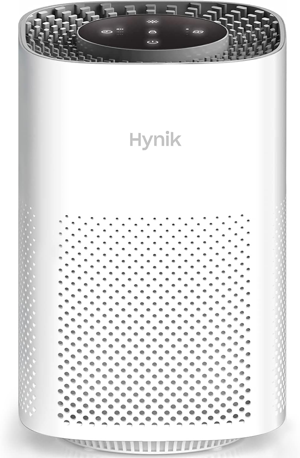 Hynik Alviera Air Purifiers for Bedroom, H13 True HEPA Filter for Smoke Pollen Dander Hair Smell, 24db Filtration System Office Living Room Kitchen, Gfit for Home (Bright-White)