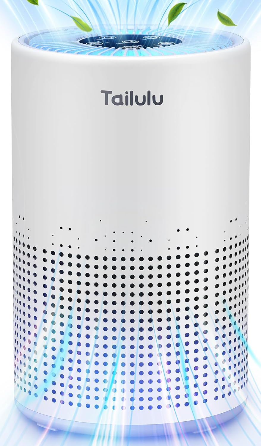 Air Purifiers for Bedroom Home Pets 1200 Ft², Tailulu H13 True HEPA Air Filter Portable Air Purifier with 12dB Sleep Mode, Speed Control, Timer, Quiet Air Cleaner For Odor Dust Smoke Pollen AP050