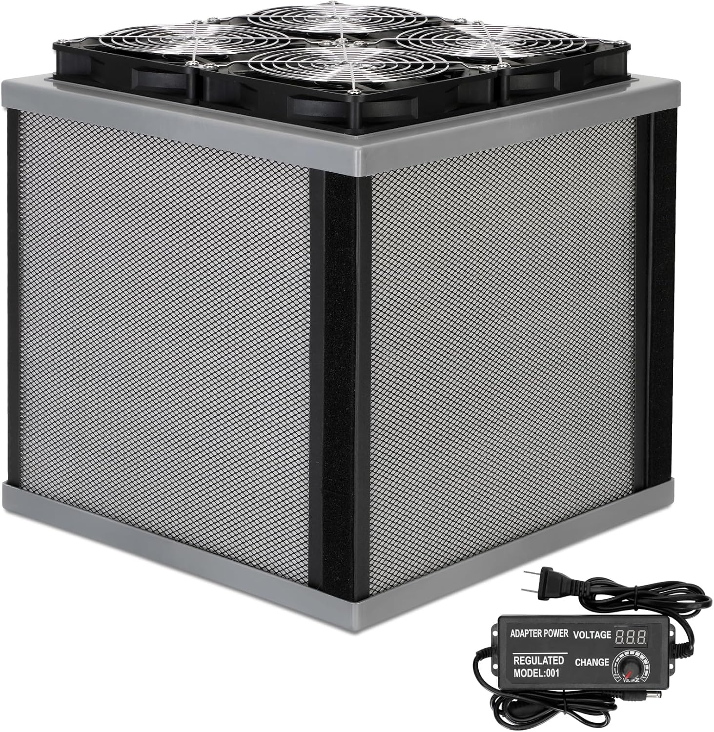 3Pro Air Purifier for Large Homes up to 3400ft² - CADR 440cfm, Detachable & Portable - Fits in 20" Suitcase