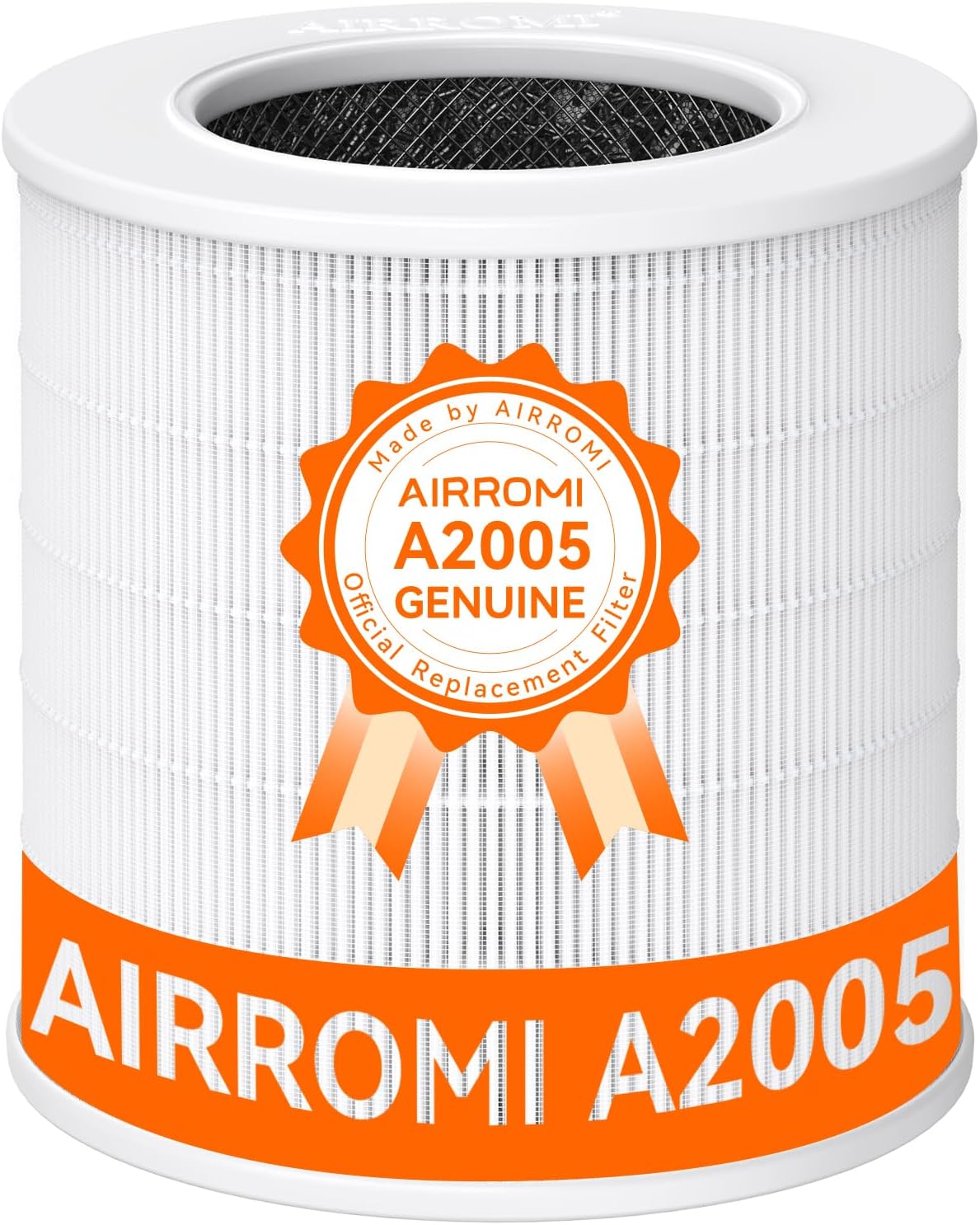 AIRROMI A2005 HEPA Air Purifier Replacement Filter, 3-In-1 Original Filter, Remove 99.97% of 0.3 Micron Particle 1 Pack White Activated Carbon 1Pack