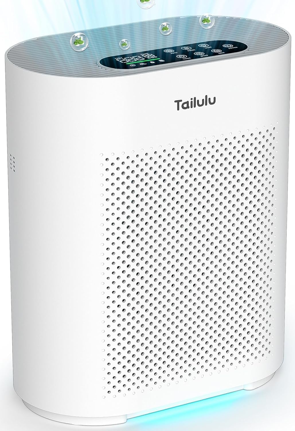 Air Purifiers for Home Large Room up to 2200ft², PM2.5 Air Quality Sensor Smart Mode, 20dB Sleep Mode & Night Light, H14 HEPA Filter Air Purifiers for Bedroom, Pets, Dust, Pollen, Tailulu HQKJ-180