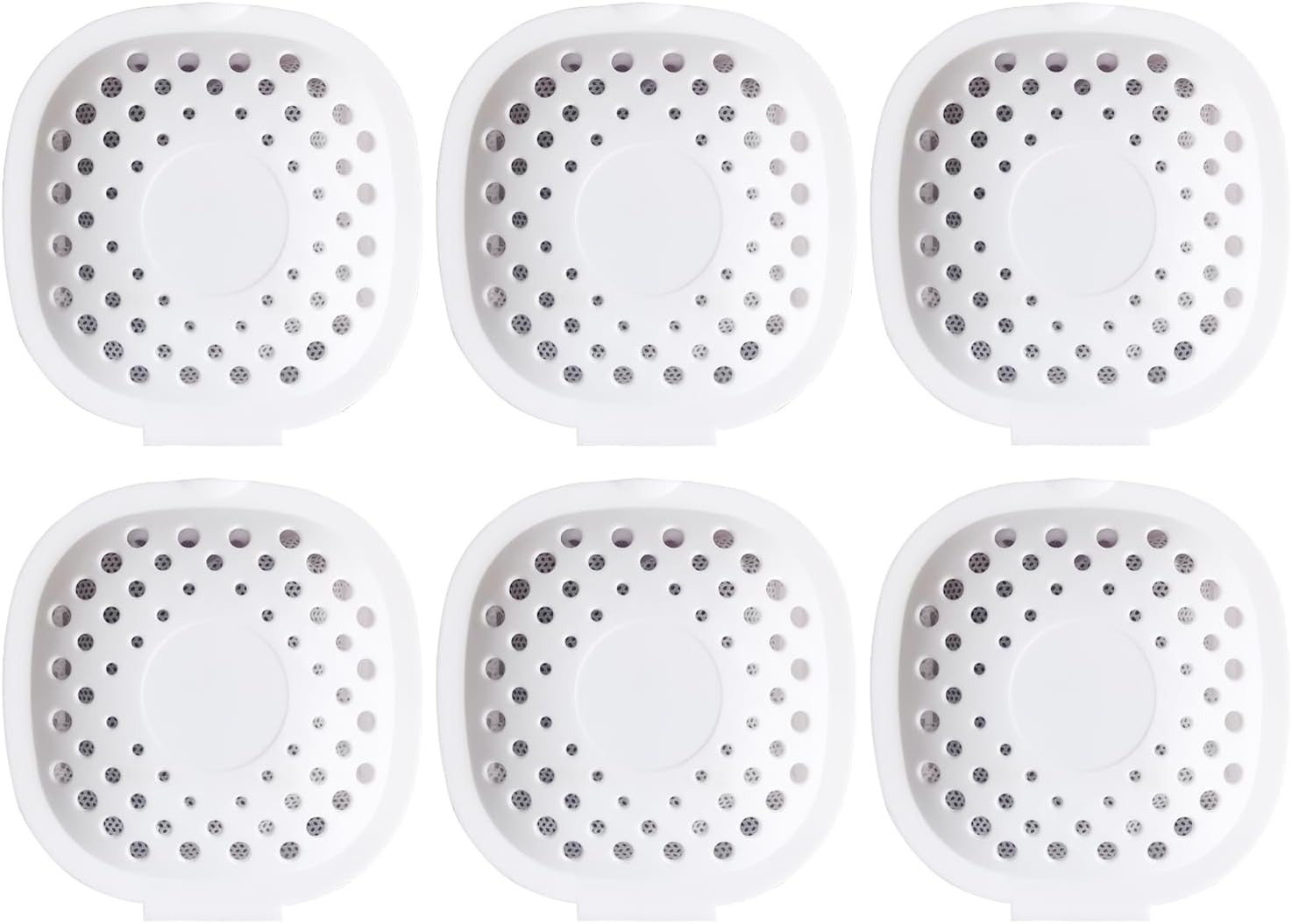 6 Pack Fridge Odor Eliminator,Unscented Natural Activated Charcoal Carbon Odor Absorber and Moisture for Refrigerator,Freezers,Coolers, Wardrobe and Shoe