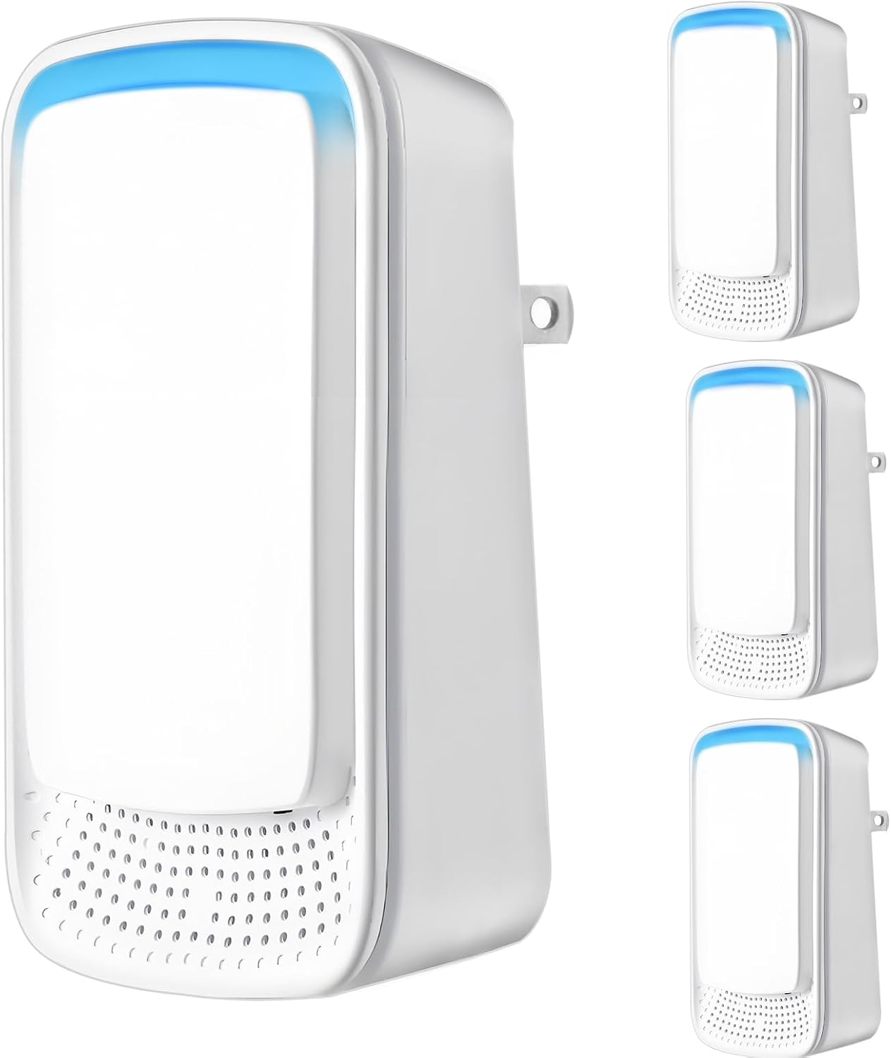 Negative Ion Plug in Air Purifier,Ionic Air Purifiers for Home, Bedroom, Office, Mini Portable Air ionizers for Home Plug in (4PCS)