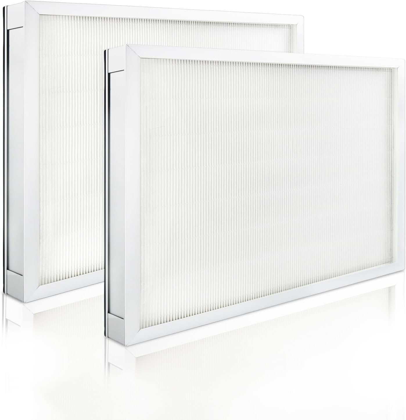 2 Pack F301H HEPA Filter, AS-550 Air Scrubber Stage 2 HEPA 550 Air Filter Compatibile with BlueDri,16 x 19 x 2 Air Shield 550 HEPA Air Scrubber Filter fit for BlueDri/Vevor/Dri-Eaz/Phoenix/Bear