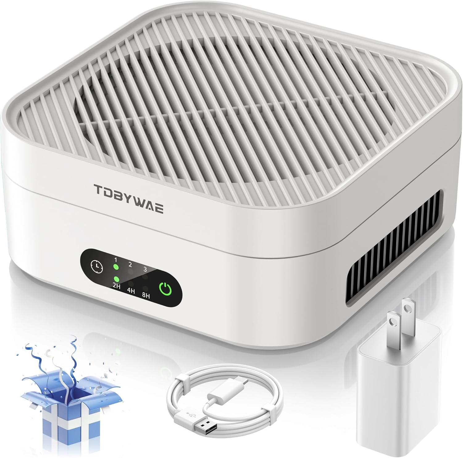 Air Purifiers for Home – True HEPA Air Purifier for Pets, Smoke & Allergies | 600 Sq Ft Coverage | Ultra-Quiet & Portable Small Air Purifier for Bedroom/Travel/Desk/Office/RV