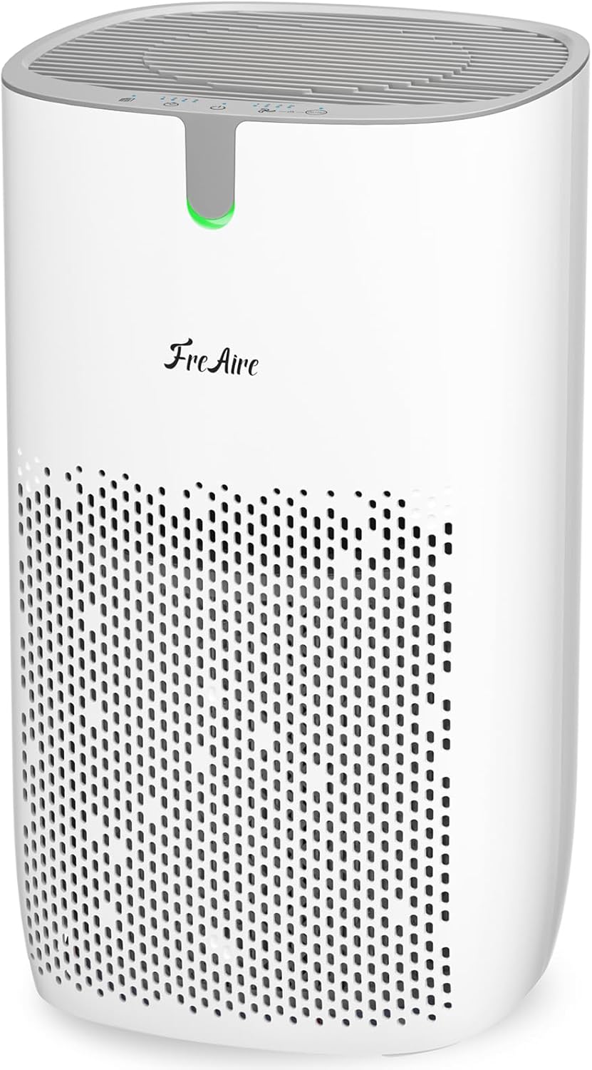 FreAire Air Purifier, Air Purifiers for Bedroom Up to 1420 Ft², Larger HEPA Filter, Air Purifiers for Home with Air Quality Monitoring, Auto Mode For Home Large Room Bedroom Living Room