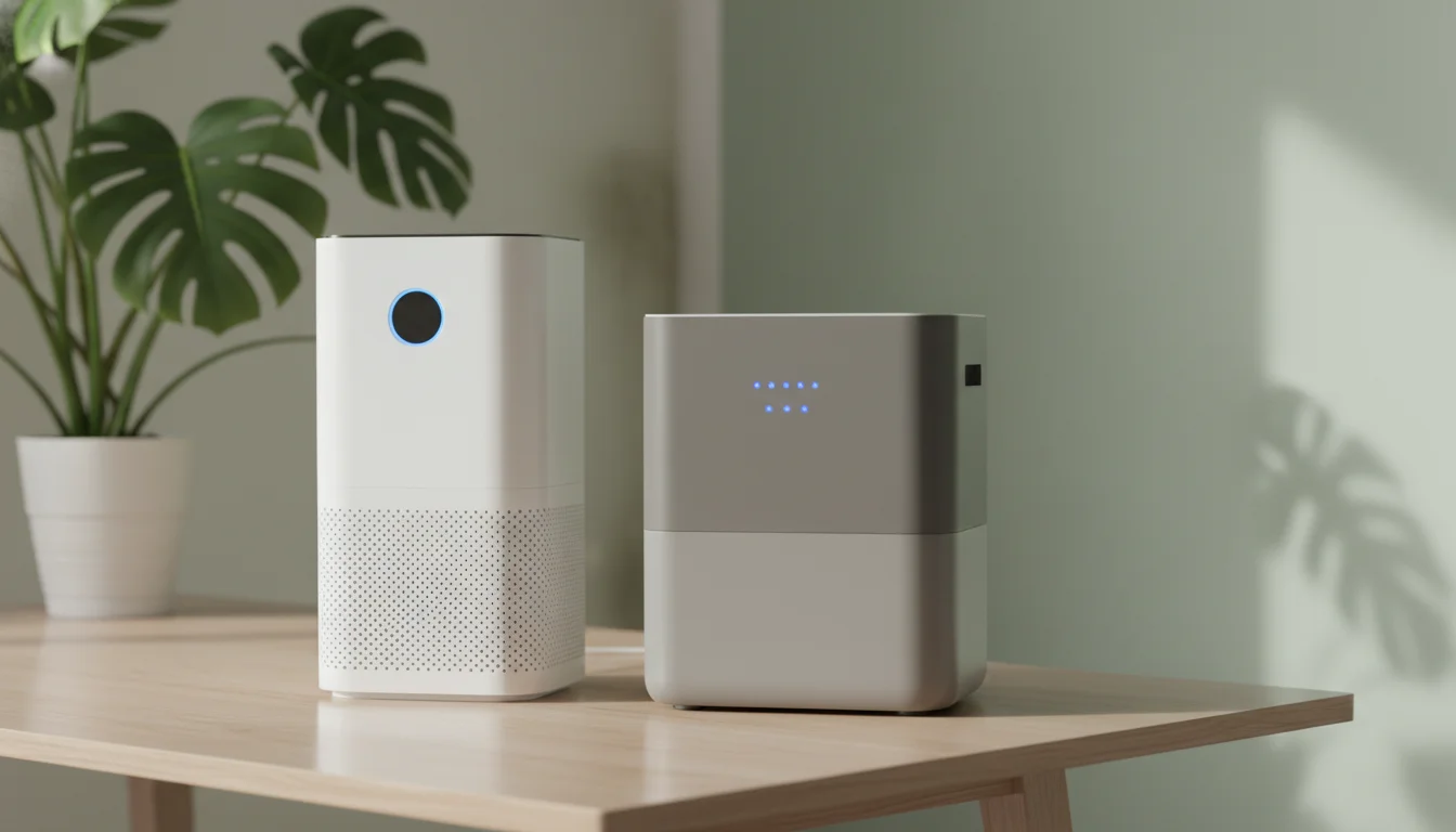 air purifier or dehumidifier for mold - featured image for guide