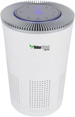 OdorStop HEPA Air Purifier with H13 HEPA Filter, UV Light, Active Carbon, Multi-Speed, Sleep Mode and Timer (OSAP5, Bright White)