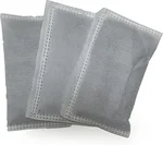 Nispira Activated Charcoal Odor Filter Refill Deodorizers 3 Packs For Trash Cans 8 Gallon and Larger, Compatible with Itouchless