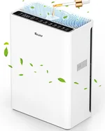 VEWIOR Air Purifiers For Home Large Room Up To 2200 sqft H13 HEPA Air Purifiers Filter With Fragrance Sponge Timer Washable Filter Cover,15 DB Quiet Air Cleaner For Pets Dander Smell Smoke Pollen