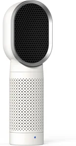 QUEENTY Small Air Purifier, Air Purifiers for Bedroom With H13 HEPA Filter,Ionizer,Face to Face Outlet and Oscillating Air Blowing to Help You Breathing Fresh Air and Negative Ion in Office, for Home