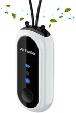 Wearable Negative Ion,Portable Negative Ion Generator Necklace for Purifying Around the Body Smoke,Peculiar Smell, Shape Fashion and for Party,Sports,Outdoor,Home Mini Anion