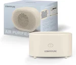 Conair Portable Small Air Purifier, Rechargeable Corded/Cordless, HEPA Air Filter, Allergy Relief, Dust, Pollen, Odor Control, Bedroom, Dorm Room, Small Room