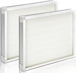 2 Packs F301H HEPA Filter, AS-550 Air Scrubber Stage 2 HEPA 550 Air Filter Compatibile with BlueDri,16 x 19 x 2" Air Shield 550 HEPA Air Scrubber Filter for BlueDri, Dri-Eaz, Phoenix, and Bear