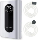 Portable Ozone Machine Generator,1000mg/h Multipurpose Ozone Machine for Air,Water,Food,Home,Office,Hunting (Silver)