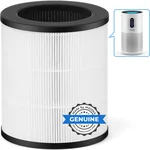 MOOKA B-D03 Official Air Purifier Filter, 3-in-1 True H13 HEPA Air Filter for Allergies, Smoke, Odor, Dander, Pollen, B-D03, 1 Pack, White