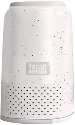 Yocan Green Series Personal Air Filter for Secondhand and Pungent Odors, Invisibility Cloak, White