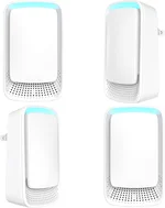 Air Ionizer for Home Negative Ion Air Purifier Plug In Air Freshener Portable Filterless Air Cleaner for Home,Office Bedroom,Bathroom (4PCS)