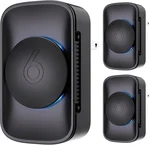 Air Ionizers for Home (3 Pack), Negative Ion Generator, Quiet Air Freshener for Bedroom Kitchen Office,Portable Plug in Air Filter Odor, Smoke Dust, Pets, Eliminator, Mini Air Cleaner