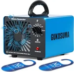 Next-Gen Ozone Generator, 75,000mg/h High Capacity Ozone Machine Odor Removal Up to 4000 Sq.Ft, Commercial Home Ionizer Air Purifier for Car, Home, Basement, Farm, Smoke