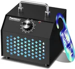 Ozone Generator 55,000 mg/h, Compact, 10s Safety Evacuation, Precision Electronic Control, O3 Odor Eliminator for Home, Car, Pet Smell, and Basement up to 2400 Sq.Ft - OZE1, Black