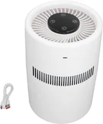 Air Purifier and Humidifier, 2 in 1 5W 4L Water Tank Quiet Evaporative Humidifier and HEPA Air Purifier Combo for Office Bedroom Nursery