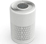 Air Purifiers for Home, FRESHDEW Air Purifier Up to 1300ft² for Smoke Pet Dander Odors with Fragrance Sponge,H13 True HEPA Air Purifier Cleaner with 360° Air Inlet,Sleep Mode for Bedroom (White)