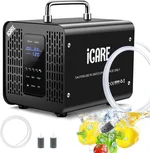 Ozone Generator 60,000mg/h & Ozone Generator Water 1000 mg/h High Capacity Smart Ozone Machine Odor Removal Commercial Ozone Odor Eliminator for Home, Smoke, Pet Odor, Car, Cleaning Fruits, Vegetables