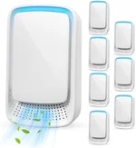 8Pack Air Purifier Plug In,Filterless Mobile Air Ionizer,Quiet Operation Air Freshener for Home,Office,Kitchen,Negative Air Ionizer for Home Use,Portable Mini Air Cleaner for Smoke Dust,Pets,Odor