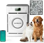 Pet Air Purifiers for Home Large Room Bedroom Up to 2500 Ft², H13 HEPA Air Purifiers for Home Pets with Smart WiFi, for Pets Hair, Dander, Pet Pee Smell, Washable Pre-filter, 20dB Quiet