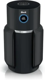 Shark HP300 Air Purifier MAX with NeverChange HEPA Air Filter, 1200 sq. ft. for Powerful Multi-Room Purification, 5-Year Filter, Captures 99.98% of Dust & Allergens, Gray (Renewed)