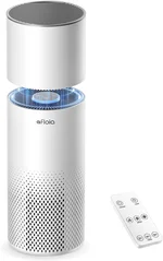 Afloia Humidifier and Air Purifier in One, Air Purifier and Evaporative Humidifier Combo for Home, 24dB Quiet Air Cleaner Remove Pets Dust Dander Hair Allergy Pollen Smoke Smell for Room