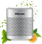 Premium Refrigerator Deodorizer, 10-Year Reusable Odor Eliminator for Car, Closet, Fridge, Shoe, Basement | No Power, No Refill, No Scent Air Purifier, Outperforms Baking Soda Charcoal Bags