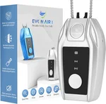 Portable Air Purifier for Travel with 50M Ions/cm³ | Mini Wearable Necklace Ionizer, Filterless, No Maintenance | Personal Air Purifier Small, 500mAh Rechargeable, 120H Runtime, CE ROHS FCC Certified