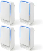 Air purifier for Home Plug In,Negative Ion Air Ionizers Quiet Air Freshener for Bedroom,Office,Kitchen,Mini Portable Ionizer Air Purifiers for Small Space(4)