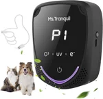 Portable Rechargeable Air Purifier, Pet Odor Eliminator for Home for Cat Litter Box, Dog Urine, Ozone & Ionizer Deodorizer for Small Room, Toilet, Shoe Cabinet, Silent No Filter Needed