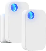 Ionizer Air purifiers for Home Plug in,Air Ionizers for Home Portable and Quiet Ionic Air Cleaner for Bedroom Toilet Office Kitchen and Pets(2)