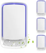 Plug In Air Ionizers for Home 4Pack, Negative Ion Technology Air Purifier - Plug In Air Freshener for Home, Office, Bathroom and Living Room, Portable Air Purifiers Odor, Pets Smell (4)